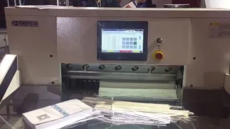 사무실 디지털 전체 유압 프로그램 제어 종이 절단기 (68E)