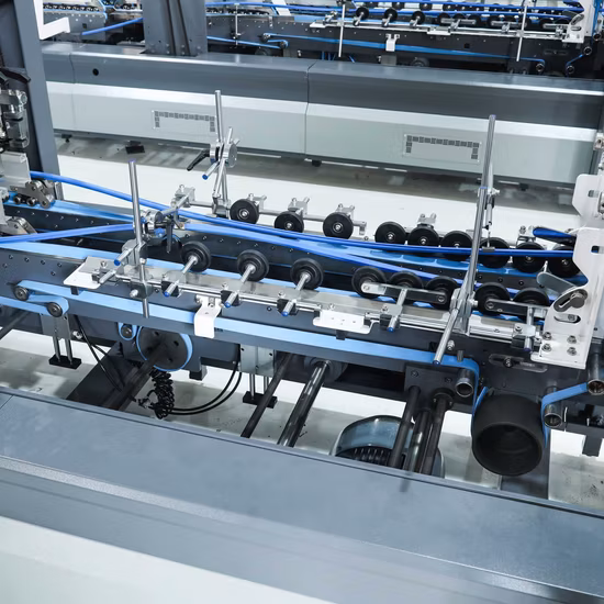 Pre가 포함된 자동 Box Folder Gluer