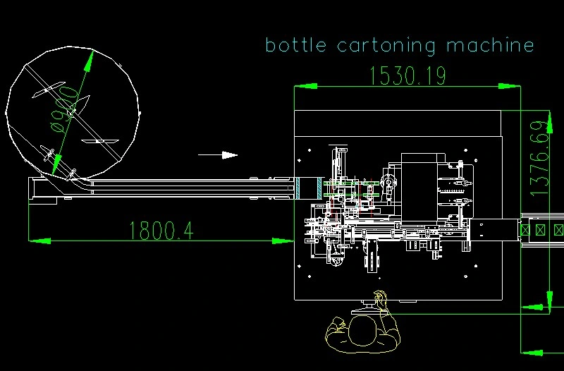 Automatic Small Cardboard Box Case / Carton Erector Erecting Open Machine